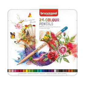 Bruynzeel 24 Adet Expression Color Kuru Boya Kalemi