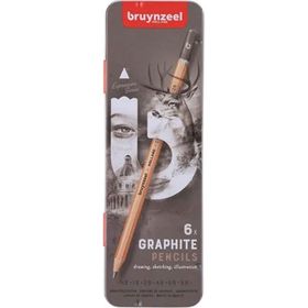 Bruynzeel 5750813 Graphite Pencils Set 6'lı Boya Kalemi