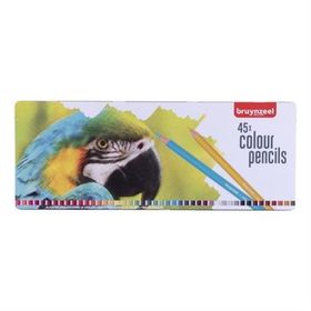 Bruynzeel 5789099 N:60312903 45 Renk Parrot Kuru Boya Kalemi