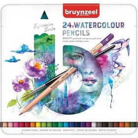 Bruynzeel 60313024 Expression Series 24'lü Sulu Boya Kalem Seti