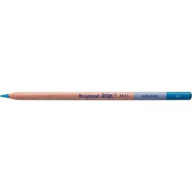 Bruynzeel Design Aquarel 51 Light Blue Kuru ve Sulu Boya Kalemi