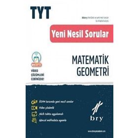 Bry Yayınları - Yeni Nesil Sorular Matematik Geometri