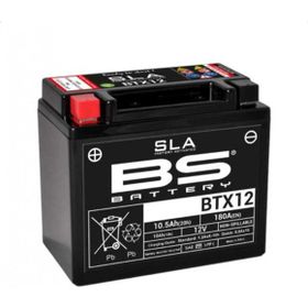 BS Battery BTX12-BS 12V10AH 2007-2023 Kawasaki Kle 650 Versys Akü