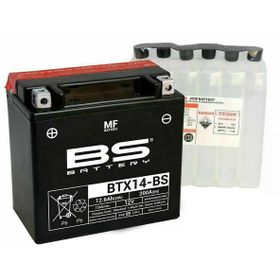 BS Battery BTX14- 2003-2018 Suzuki Burgman AN 650 ABS Uyumlu Akü