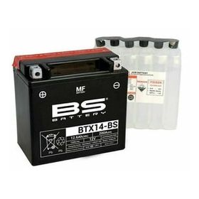 BS Battery BTX14- 2004-2006 Kawasaki Klv 1000 Uyumlu Akü