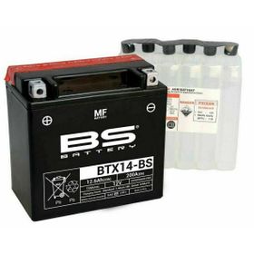 BS Battery BTX14- 2004-2006 Kawasaki Klv 1000 Uyumlu Akü