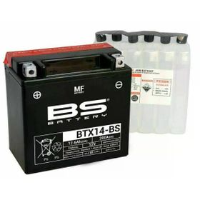 BS Battery BTX14- 2021-2023 Moto Guzzi V100 Mandello Uyumlu Akü