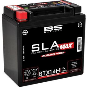 BS Battery BTX14H Sla Max 2003-2007 Honda Vtx 1300 S Uyumlu Akü