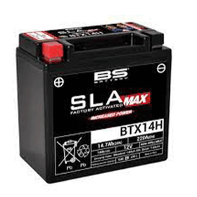 BS Battery BTX14H SLA Max Motosiklet Aküsü