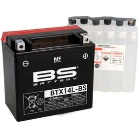 BS Battery BTX14L-BS 12 V 12.6 AH 200 A Motosiklet Akü