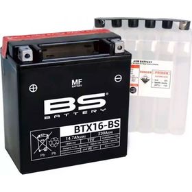 BS Battery BTX16-BS 12V14AH 2006-2008 Piaggio X8 400 Ie Akü