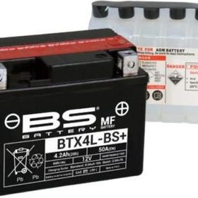 BS Battery BTX4L BTZ5S- 2018-2023 Honda Monkey 125 Uyumlu Akü