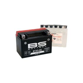 BS Battery BTX9 YTX9 12 V 8 Ah AGM Bakımsız Motosiklet Aküsü