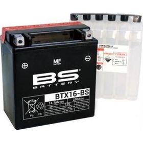 Bs BTX16 2009-2016 Kawasaki VN 1700 Nomad Uyumlu Sulu Akü