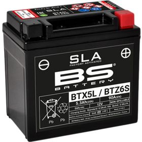 Bs Yamaha BWS 100 SLA Kuru BTX5L-BS BTZ6S Akü