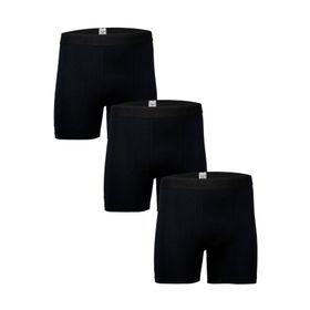 BSM 13203 Siyah 3'lü Erkek Boxer