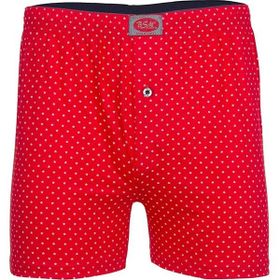 BSM 13704 Yılbaşı Kırmızı Erkek Boxer