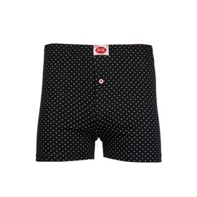 BSM 13704 Yıldız Baskılı Siyah Erkek Boxer