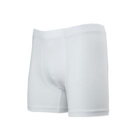BSM 14103 3'lü Pamuklu Lastik Bel Beyaz Uzun Erkek Boxer