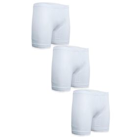 BSM 14873 3'lü Ribana Beyaz Erkek Boxer