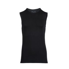 BSM 40603 Siyah Modal Sıfır Yaka Dip Erkek Kol Atlet