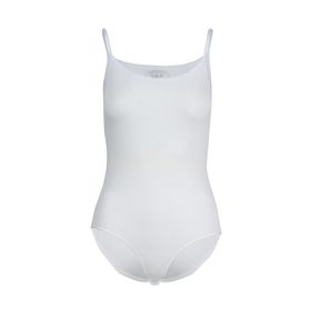 BSM 47803 Supima Pamuk Beyaz Çıtçıtlı Kadın Body