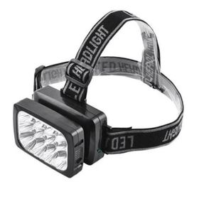 BSSM 12 Ledli Şarjlı Kafa Lambası Power Ledli Kafa Feneri Tepe Lambası