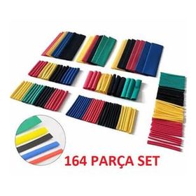 BSSM 164 Parça Set Isıyla Daralan Makaron Kablo Koruyucu Kılıf