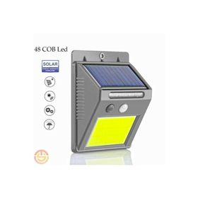 BSSM 48 Ledli Güneş Enerjili Solar Hareket Sensörlü Bahçe Lambası