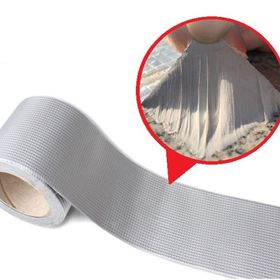 BSSM 5 mt x 10 cm Çamur Bant Alüminyum İzolasyon Tamir Çatlak Bantı
