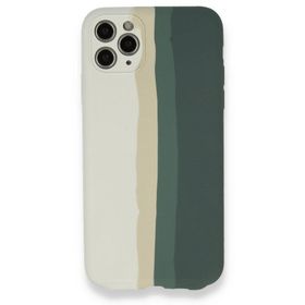 BSSM Ebruli Lansman Silikon - Beyaz Gri iPhone 11 Pro Kılıf