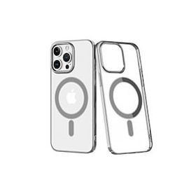 BSSM Element Magneticsafe Sert Kapak - Gümüş iPhone 14 Pro Max Kılıf