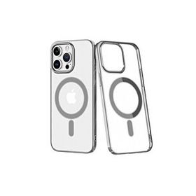 BSSM Element Magneticsafe Sert Kapak - Gümüş iPhone 14 Pro Max Kılıf