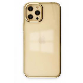 BSSM Element Silikon - Gold iPhone 12 Pro Max Kılıf