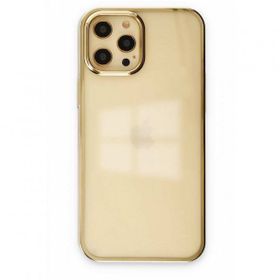 BSSM Element Silikon - Gold iPhone 12 Pro Max Kılıf