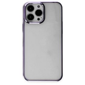 BSSM Element Silikon - Mor iPhone 13 Pro Kılıf