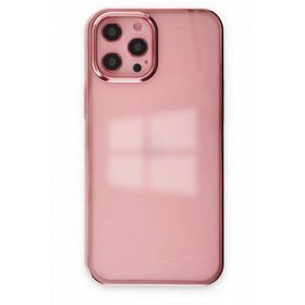 BSSM Element Silikon - Pembe iPhone 12 Pro Max Kılıf