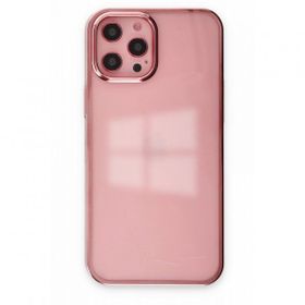 BSSM Element Silikon - Pembe iPhone 12 Pro Max Kılıf