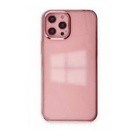 BSSM Element Silikon - Pembe iPhone 12 Pro Max Kılıf