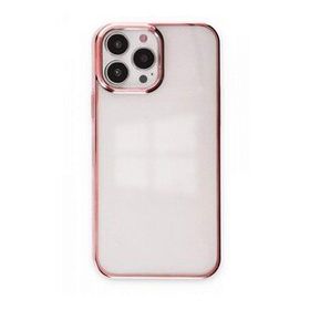 BSSM Element Silikon - Pembe iPhone 13 Pro Max Kılıf