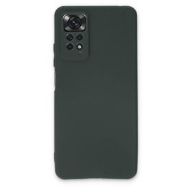 BSSM First Silikon - Koyu Yeşil Xiaomi Redmi Note 11 Pro Kılıf