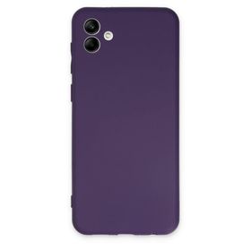 BSSM First Silikon - Mor Samsung Galaxy A04 Kılıf