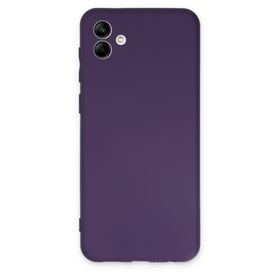 BSSM First Silikon - Mor Samsung Galaxy A04 Kılıf