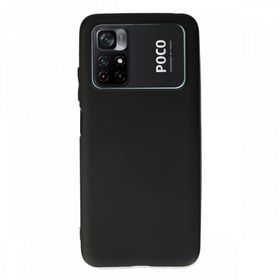 BSSM First Silikon - Siyah Xiaomi Poco M4 Pro 4G Kılıf