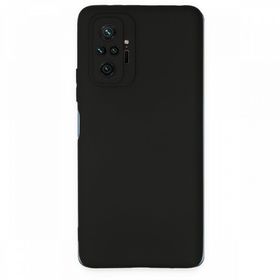 BSSM First Silikon - Siyah Xiaomi Redmi Note 10 Pro Kılıf