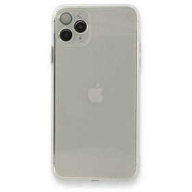 BSSM Fly Lens Silikon - Şeffaf iPhone 11 Pro Max Kılıf