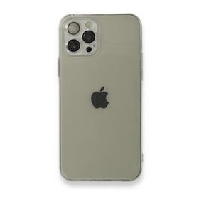 BSSM Fly Lens Silikon - Şeffaf iPhone 12 Pro Kılıf