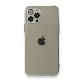 BSSM Fly Lens Silikon - Şeffaf iPhone 12 Pro Kılıf