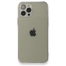 BSSM Fly Lens Silikon - Şeffaf iPhone 12 Pro Max Kılıf