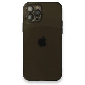 BSSM Fly Lens Silikon - Siyah iPhone 12 Pro Kılıf